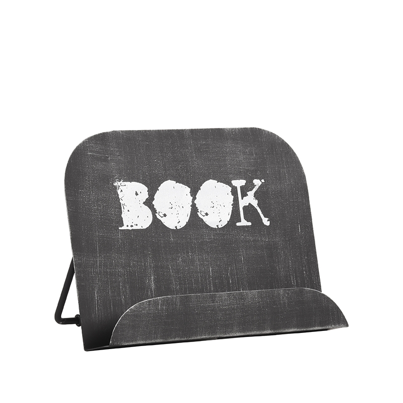 Černý kovový držák na knihy LABEL51 Book