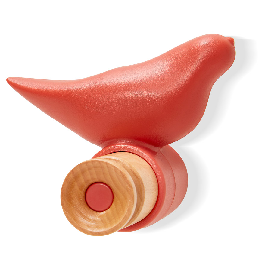 Červený věšák Kokoon Bird