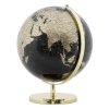 Stolní dekorativní glóbus Mauro Ferretti Earth Big, 25x34 cm, černá/zlatá