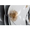Nástěnná dekorace Mauro Ferretti Blossom, 158x9x60 cm, bílá/zlatá