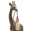 Stolní lampa Mauro Ferretti Giraffe Tall, 40x22x80 cm, starožitná zlatá