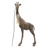 Stolní lampa Mauro Ferretti Giraffe Tall, 40x22x80 cm, starožitná zlatá