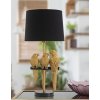 Stolní lampa Mauro Ferretti Parrots Big, 30x30x62,5 cm, černá/zlatá