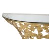 Zlatý konzolový nástěnný stolek Pari, 120x40,5x37,2 cm