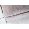 Taupe sametová podnožka Heaven 100 cm