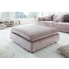 Taupe sametová podnožka Heaven 100 cm