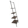 Knihovna/regál Mauro Ferretti Rawano Stairs 65x41x180 cm, hnědá/černá