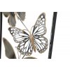 Nástěnná dekorace Mauro Ferretti Butterflies, 31x2,5x90 cm, černá/zlatá