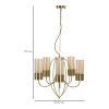 Lustr VERSAILLES 5 LUCI 60x103-cm