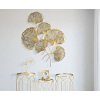Zlatá nástěnná dekorace Mauro Ferretti Ios, 78x5,5x101 cm
