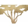 Zlatá nástěnná dekorace Mauro Ferretti Alisen, 82x1,5x63 cm