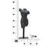 Černá stolní dekorace Mauro Ferretti Woman, 19x17x50 cm
