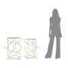 Konferenční stolky COPPIA 31,5X31,5X68-28X28X64 cm
