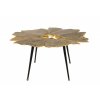 Zlatý konferenční stolek Ginkgo 95 cm
