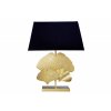 Zlatá stolní lampa Ginkgo 60 cm