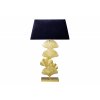 Zlatá stolní lampa Gingko 75 cm
