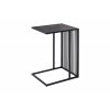 Černý odkládací stolek Architecture 60 cm