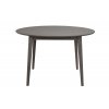 Tmavě hnědý dubový jídelní stůl Filippa 120/165 cm