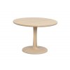 Bělený dubový konferenční stolek Hobart 60 cm