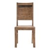 Set 2 ks hnědých akáciových židlí Mauro Ferretti Ytaro, 45x45x100 cm