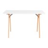 Psací stůl Boma bílá/přírodní