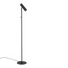 Černá stojací lampa Partam 150 cm