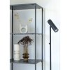 Černá stojací lampa Partam 150 cm