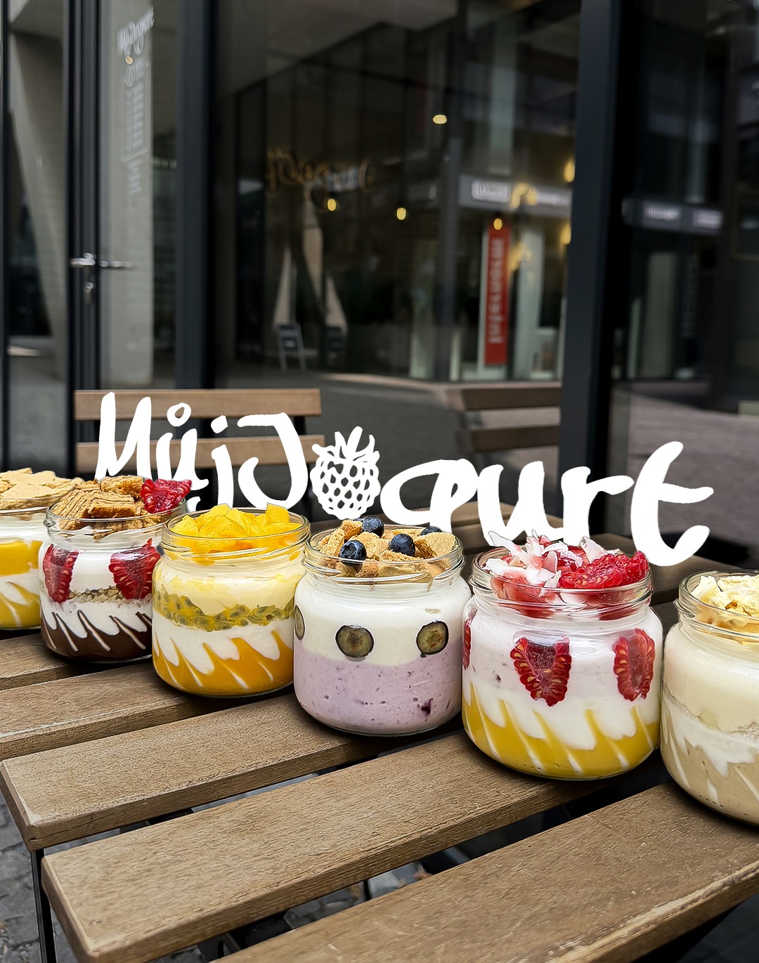 Ručne vyrábané jogurty MůjJogurt