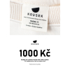 Dárkový poukaz KOUSEK udržitelná česká móda