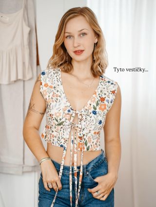 A co ty, už jsi ready na léto? …Možná právě pro tebe je tento @kousek z přírodního materiálu z viskózy a lnu, který jsme...
