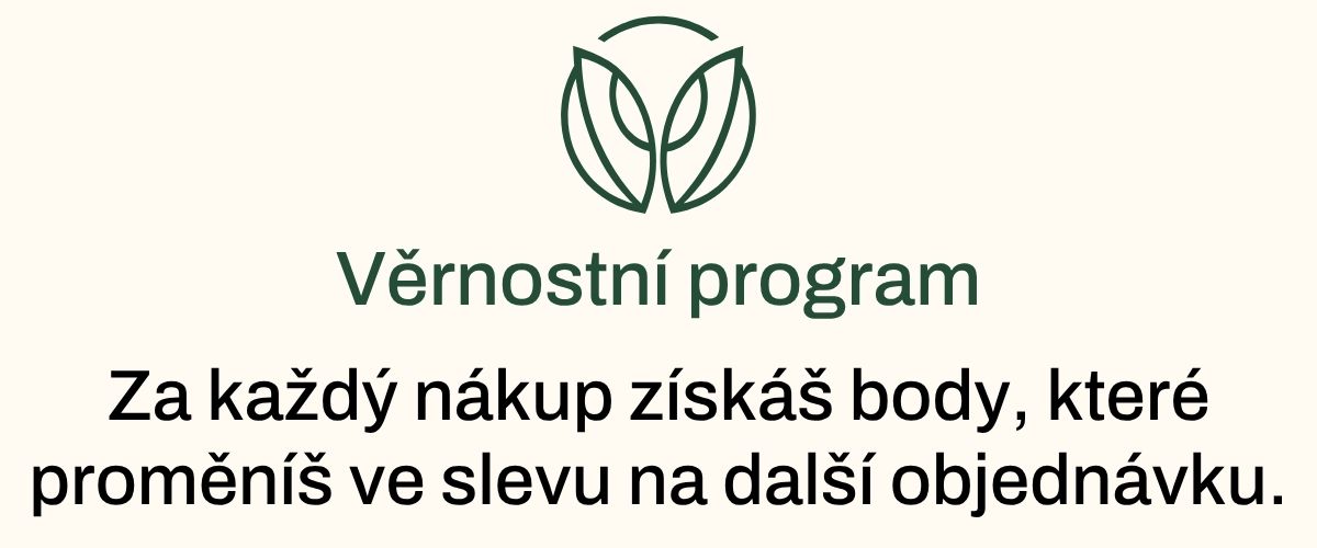 Věrnostní program pro zákazníky přírodní kosmetiky s odměnami za opakované nákupy
