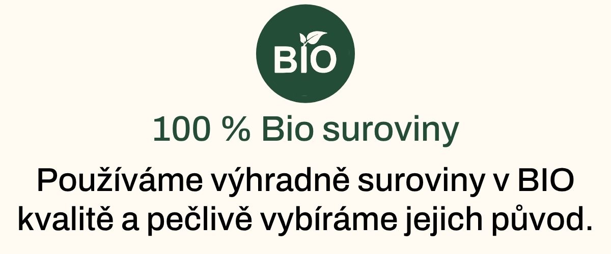 BIO přírodní kosmetika bez chemie z kvalitních surovin šetrná k pokožce