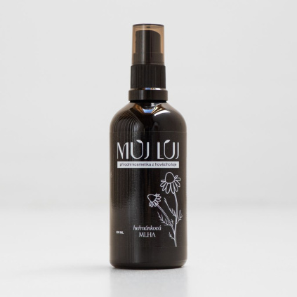 Heřmánková mlha na obličej 100 ml. Ideální volbou pro suchou a citlivou pleť, ekzematickou pokožku.