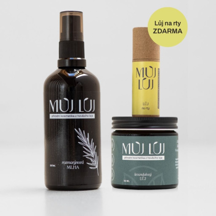 Balíček pro problematickou pleť s akné - Levandulový Lůj