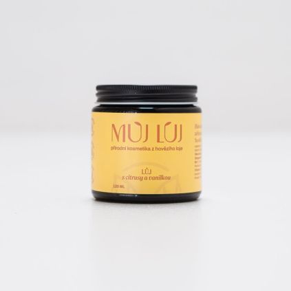 Lůj s citrusy a vanilkou 120 ml