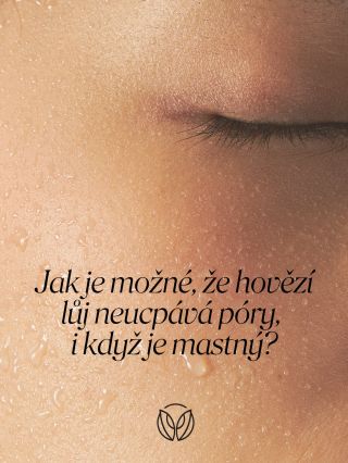 I když je mastný, Můj Lůj neucpává póry. Tady je proč 👇 Ve zkratce proto, že je kvalitní a dokonale vstřebatelný naší...