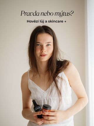 Myslíš si, že hovězí lůj ucpává póry? 👀 Nejsi sama. Kolem loje a skincare koluje spousta polopravd a zažitých představ,...