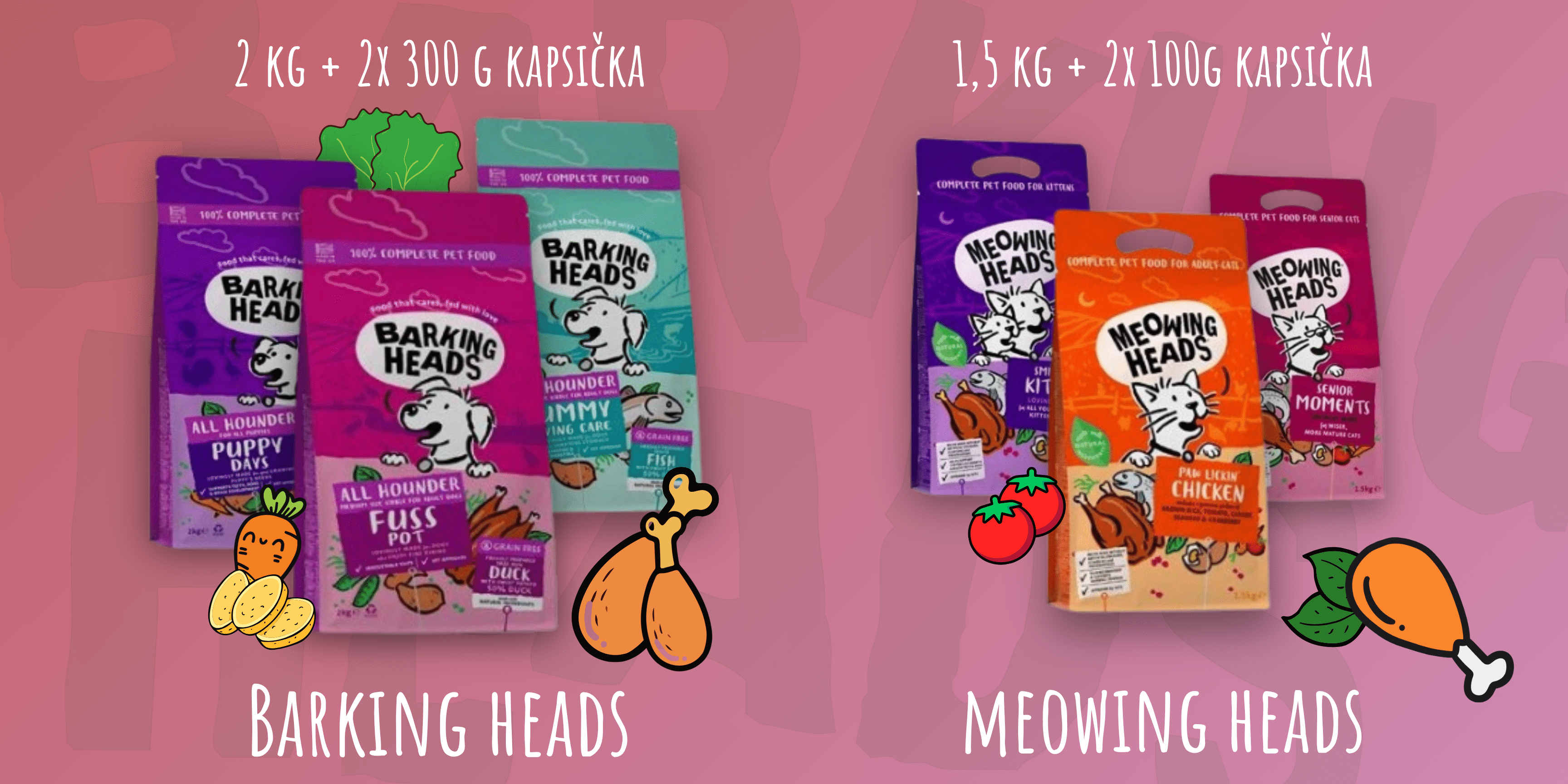 Barking heads