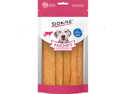 Dokas Žvýkací plátky s kuřecím masem a kolagenem 175 g