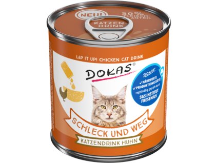 Dokas Nápoj s kuřecím masem a kokosovou vodou 100 g