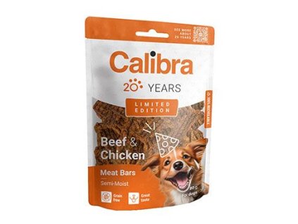 Calibra Dog Limited Edition Beef&Chicken Bars 80g