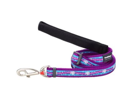 Red Dingo vodítko – Unicorn Purple – 12 mm x 1,8 m