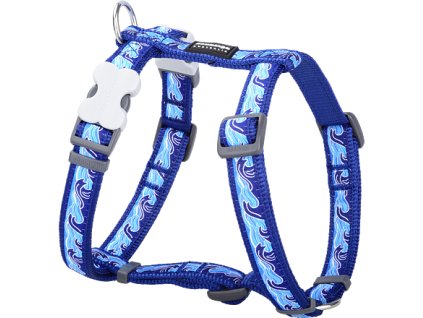 Postroj RD 15 mm x 36-54 cm - Vlny Tm.Modrá