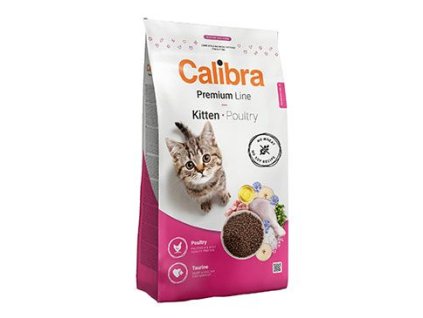 Calibra Cat Premium Line Kitten Poultry 2kg