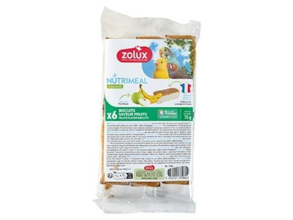 Poch. NUTRIMEAL Cookies exoti ovoce 6ks Zolux