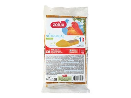 Poch. NUTRIMEAL Cookies exoti acticolor 6ks Zolux