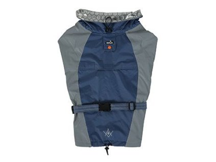 Obleček voděodolný pro psy BIVOUAK modrá 50cm Zolux
