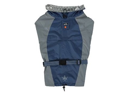 Obleček voděodolný pro psy BIVOUAK modrá 55cm Zolux