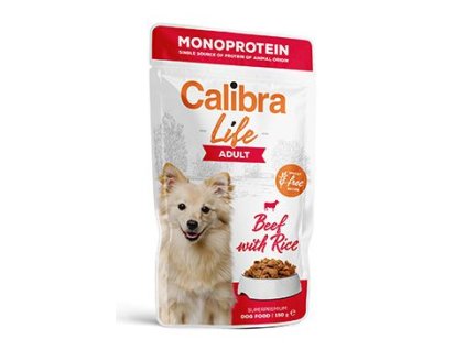 Calibra Dog Life kapsa Adult Beef 150g