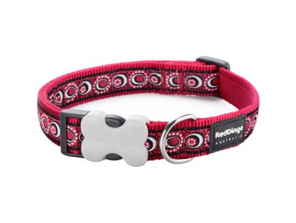 Red Dingo obojek – Cosmos Red – 15 mm x 24-36 cm